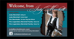 Desktop Screenshot of judymarshallmusic.com